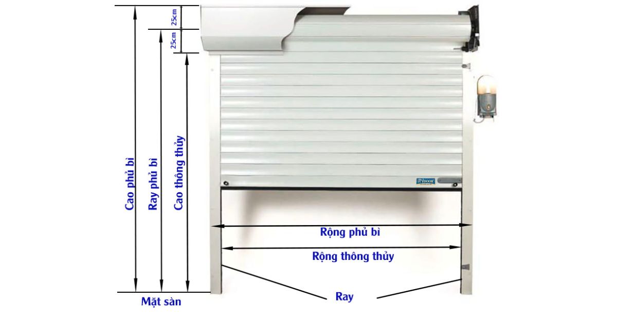 Cách lắp cửa cuốn tấm liền kéo tay