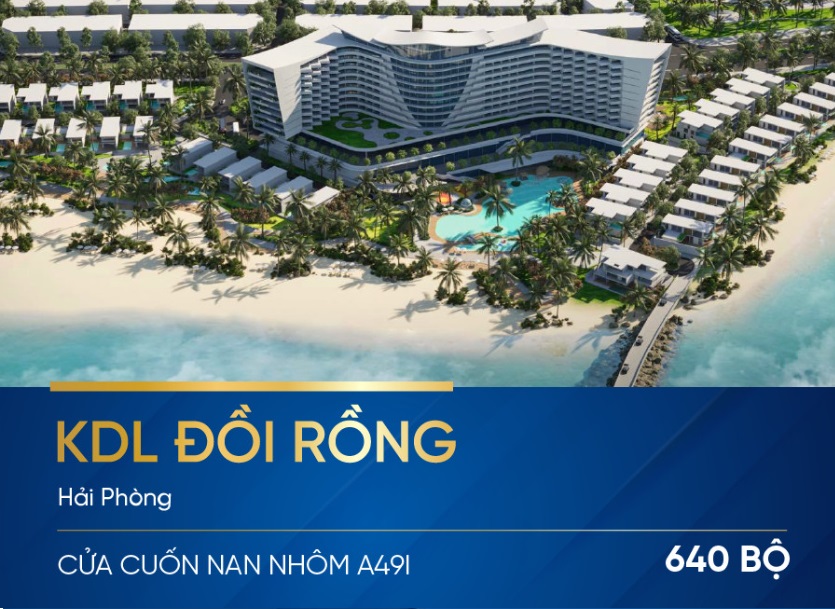 DỰ ÁN CỬA CUỐN AUSTDOOR KHU ĐÔ THỊ ĐỒI RỒNG