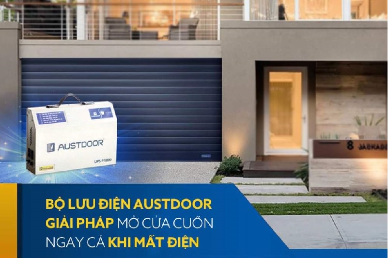 Bình Lưu Điện Cửa Cuốn AustDoor Quận Bình Thạnh Lựa Chọn Tối Ưu Từ SaoDoor