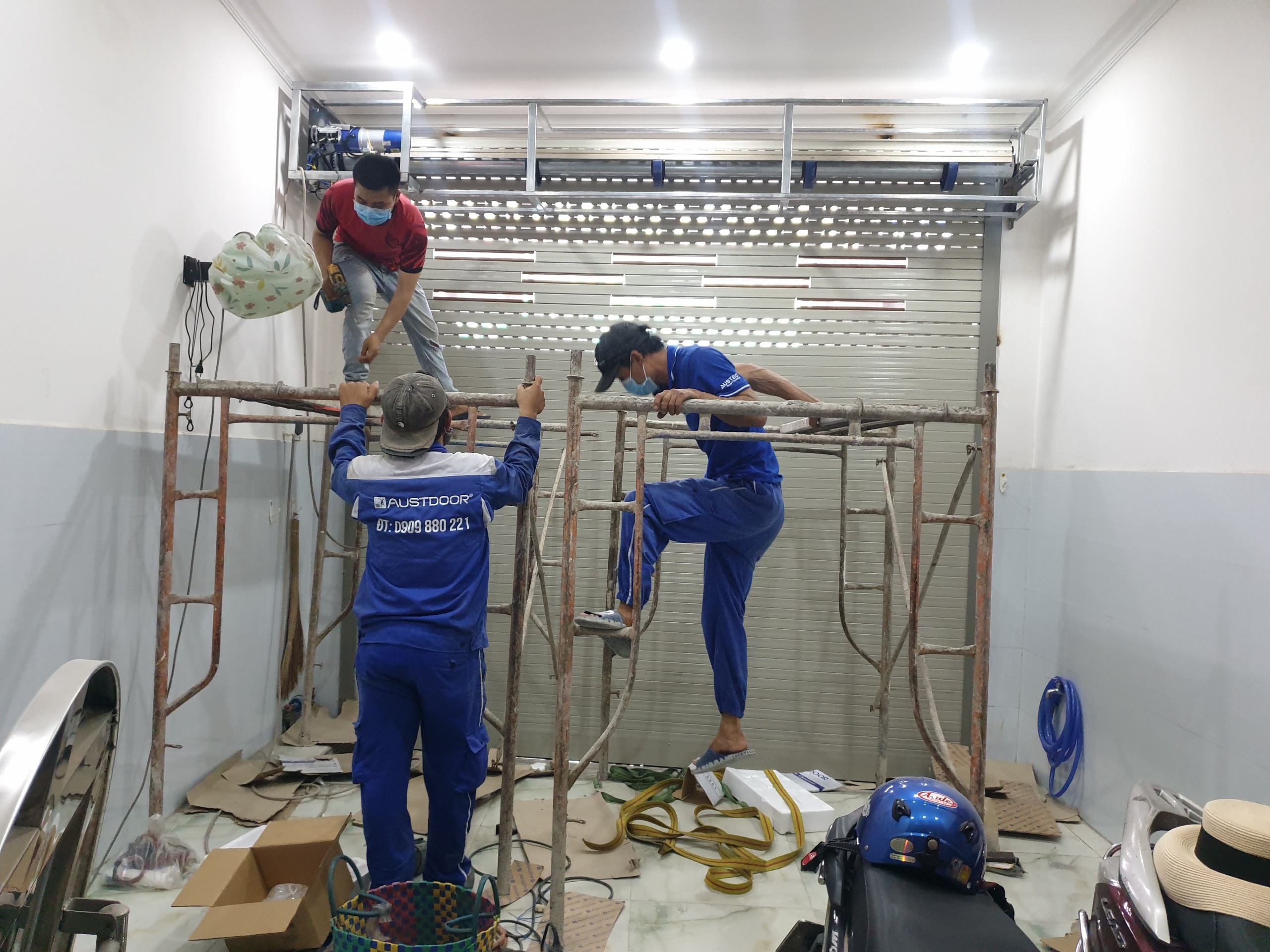 Hệ thống Sửa cửa cuốn Tây Ninh Motor Bình lưu điện phụ kiện Saodoor – Giải pháp tối ưu cho hệ thống cửa tự động an toàn và hiện đại