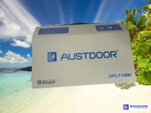 Bình lưu điện cửa cuốn Austdoor KCN Sóng Thần 3 Bình Dương 02