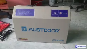 Bình lưu điện cửa cuốn Austdoor Bến Cát Bình Dương 03