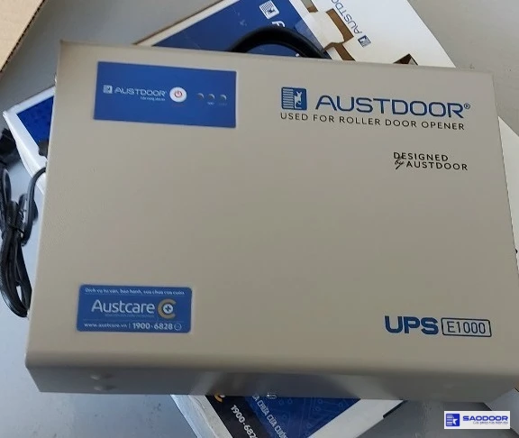 Bình lưu điện cửa cuốn Austdoor Dĩ An Bình Dương 02