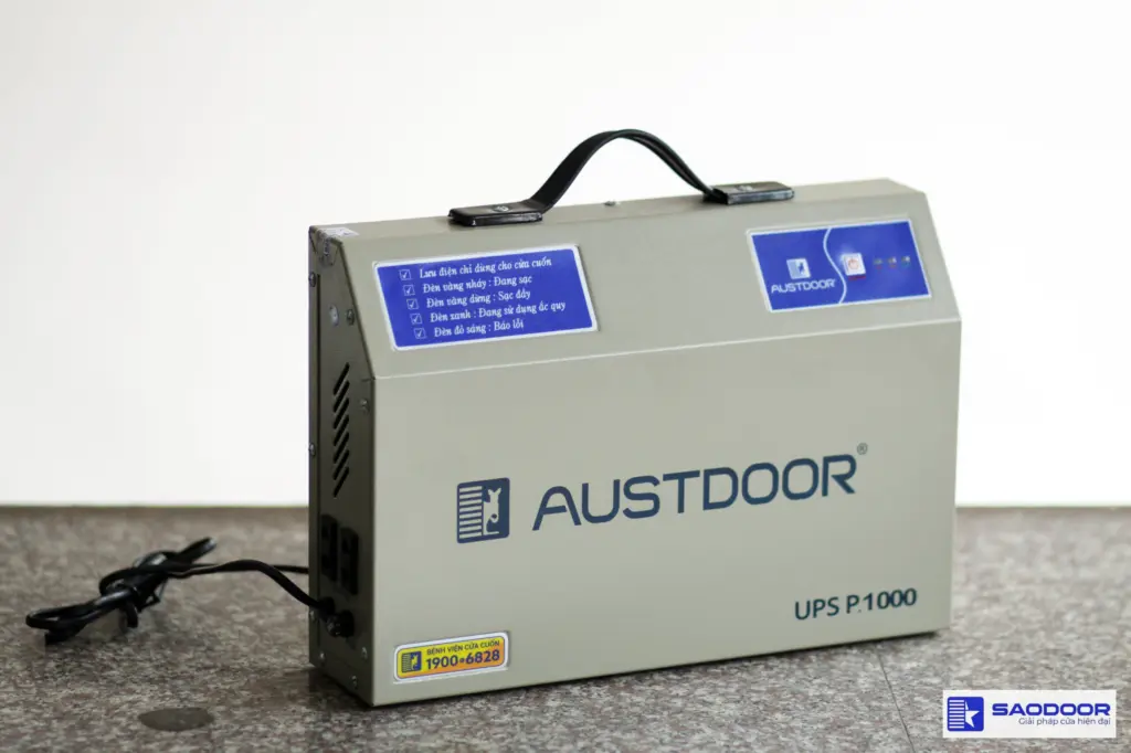 Bình lưu điện cửa cuốn Austdoor KCN Đại Đăng Bình Dương 03