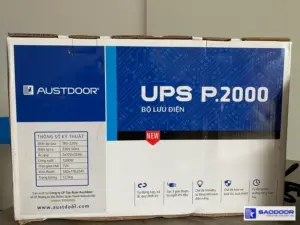 Bình lưu điện cửa cuốn Austdoor KCN Sóng Thần 2 Bình Dương 03