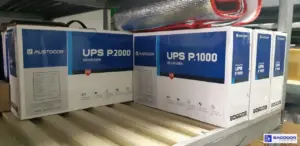 Bình lưu điện cửa cuốn Austdoor Phú Giáo Bình Dương 2