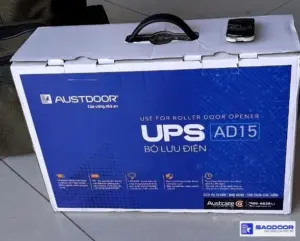 Bình lưu điện cửa cuốn Austdoor Thuận An Bình Dương 02