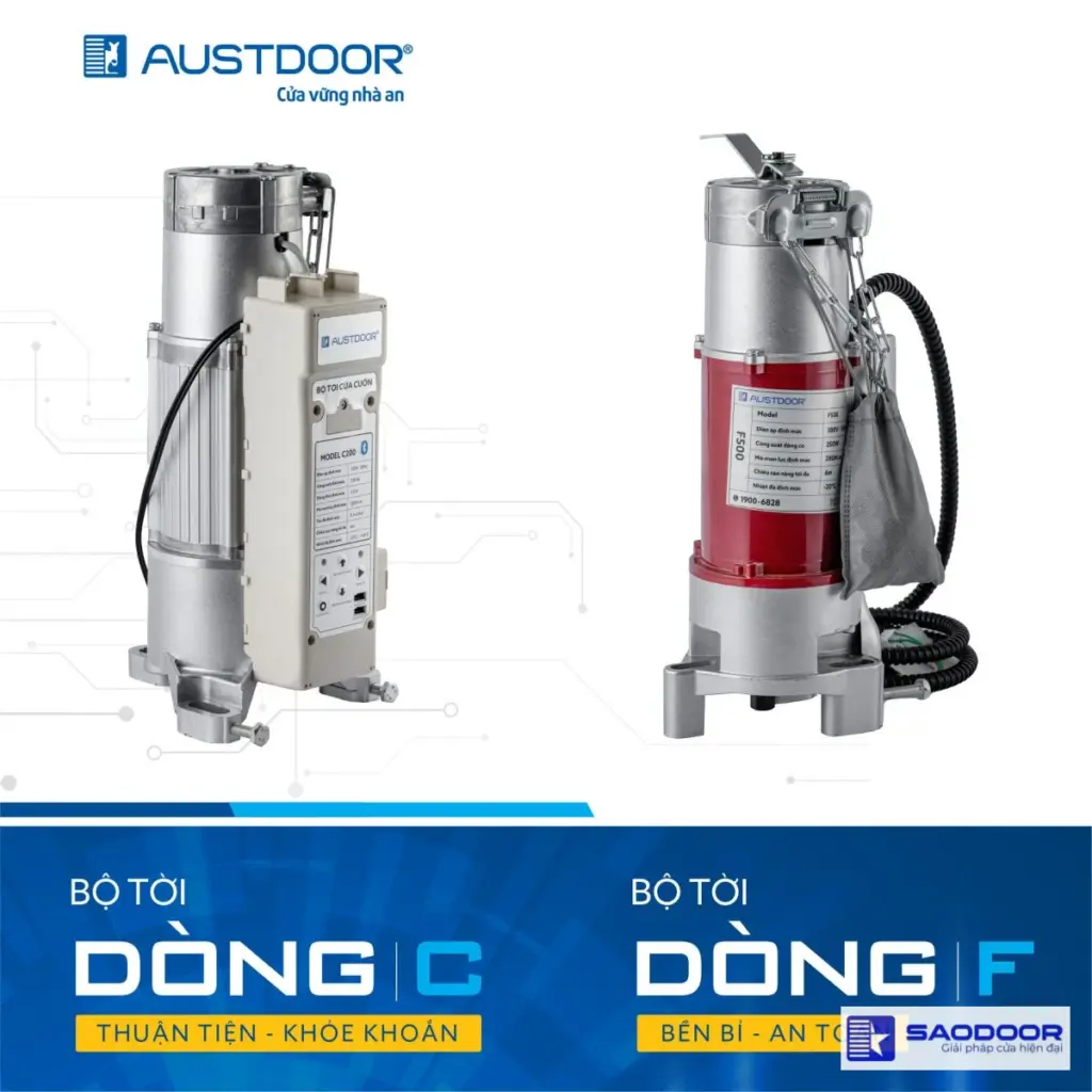 Phụ kiện cửa cuốn Bình Dương Tân Uyên chính hãng