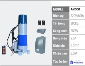 Motor cửa cuốn Austdoor KCN Sóng Thần 2 Bình Dương bền 03