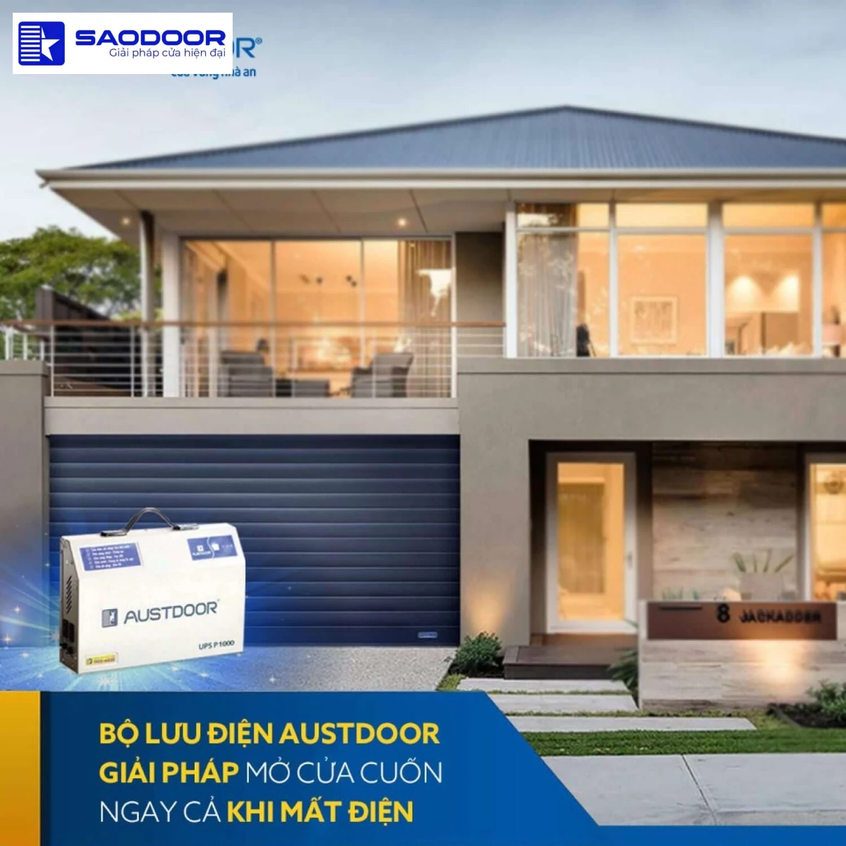 Bình lưu điện cửa cuốn phường Linh Xuân TP.HCM chọn đúng loại bền an toàn