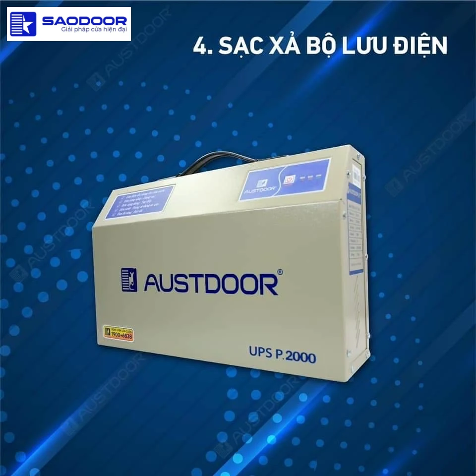 Bình lưu điện cửa cuốn phường Vườn Lài TP.HCM chọn đúng loại bền an toàn