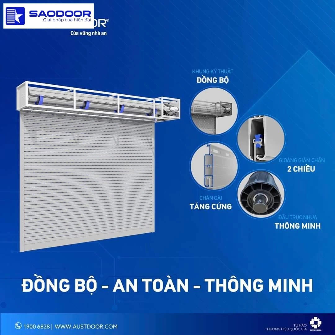 Lắp đặt cửa cuốn phường Tân Hòa TP.HCM chính hãng bền đẹp an toàn giá tốt