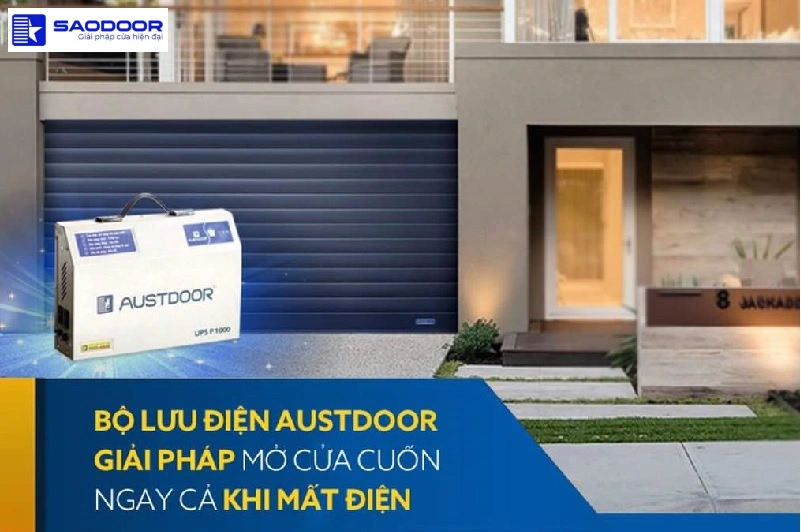 Bình lưu điện cửa cuốn phường Cát Lái TP.HCM chọn đúng loại bền an toàn