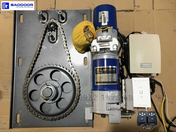 Motor cửa cuốn phường Sài Gòn TP.HCM chính hãng bền êm an toàn tối ưu chi phí