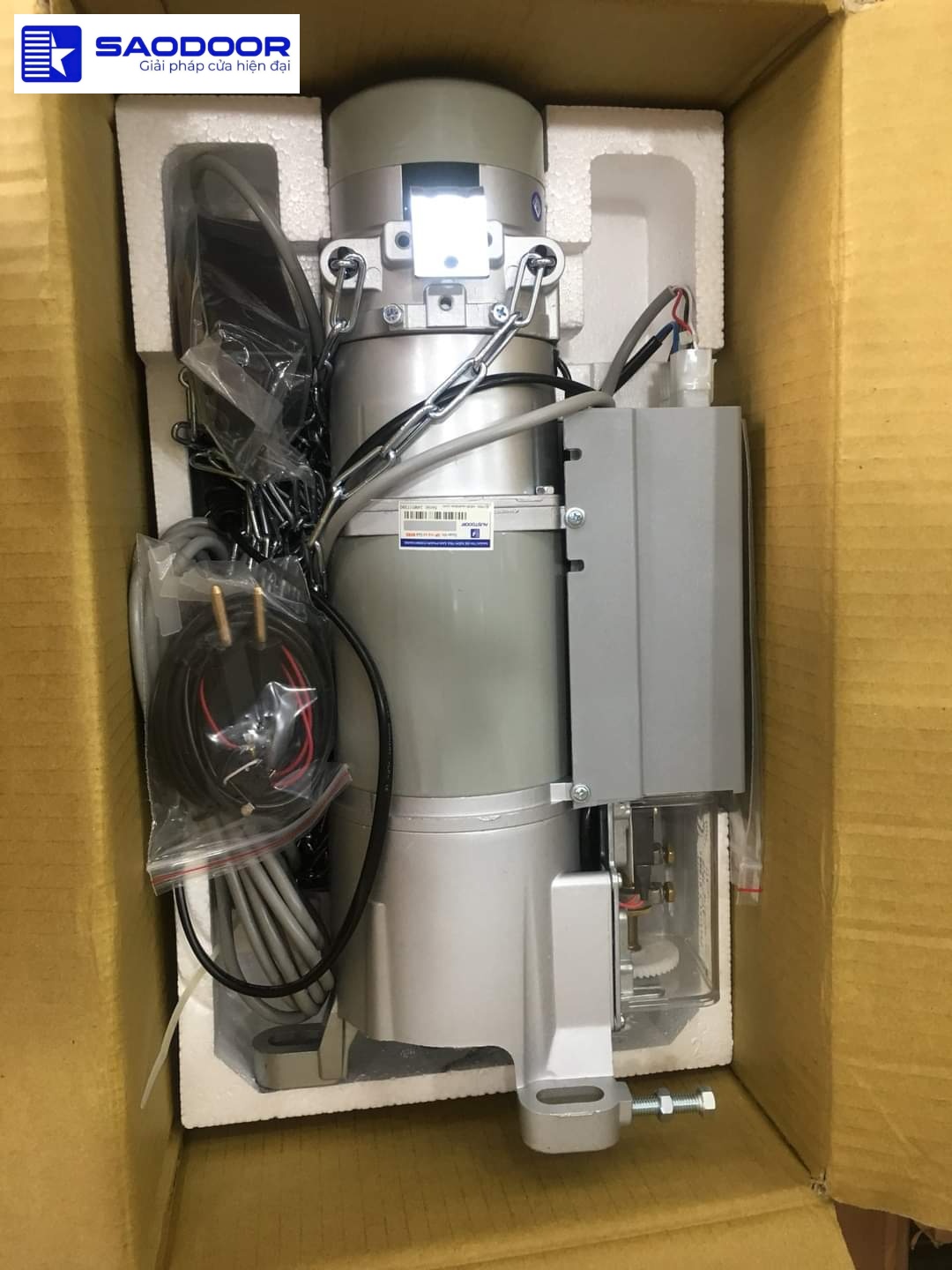 Motor cửa cuốn phường An Hội Đông TP.HCM chính hãng bền êm an toàn