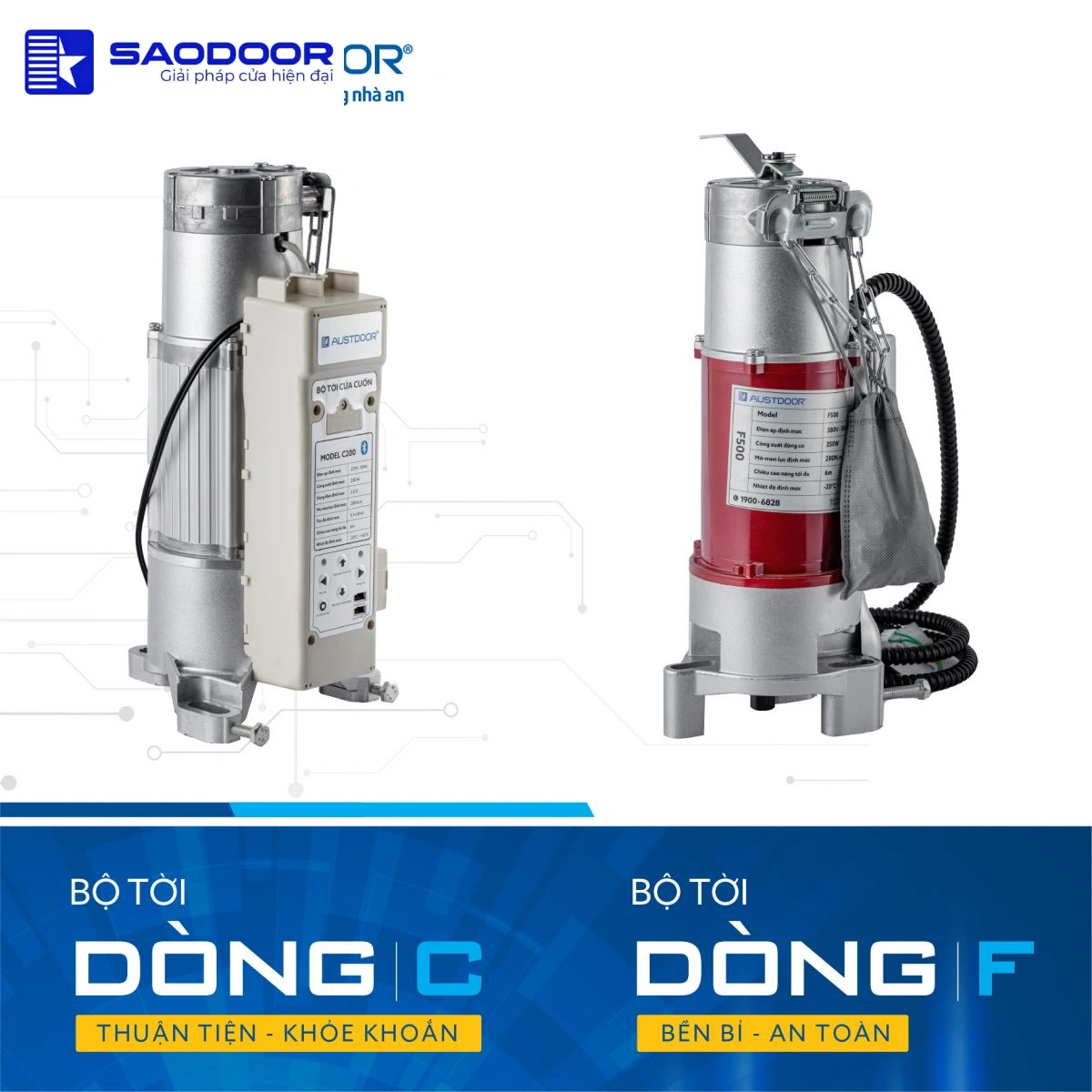 Motor cửa cuốn phường Diên Hồng TP.HCM chính hãng bền êm an toàn