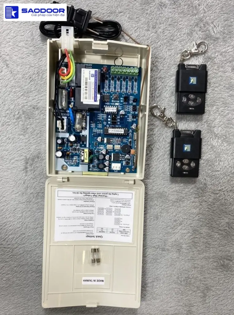 Remote điều khiển cửa cuốn từ xa phường Linh Xuân TP.HCM an toàn tiện lợi