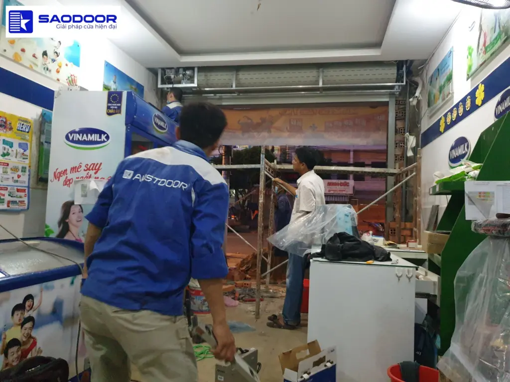Sửa cửa cuốn phường An Khánh TP.HCM nhanh chóng an toàn giá tốt