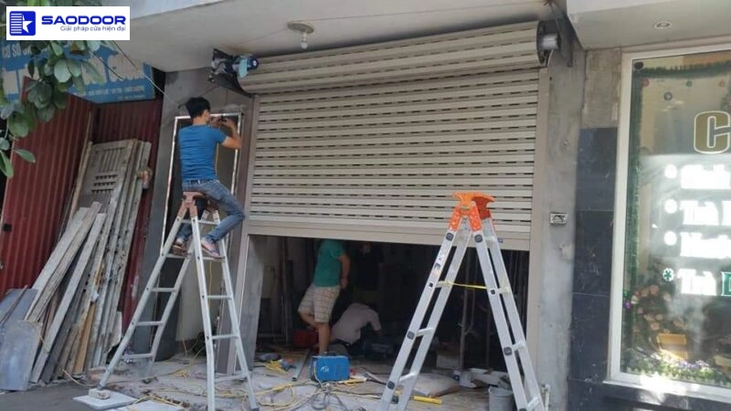 Sửa cửa cuốn phường An Hội Tây TP.HCM nhanh chóng an toàn giá tốt