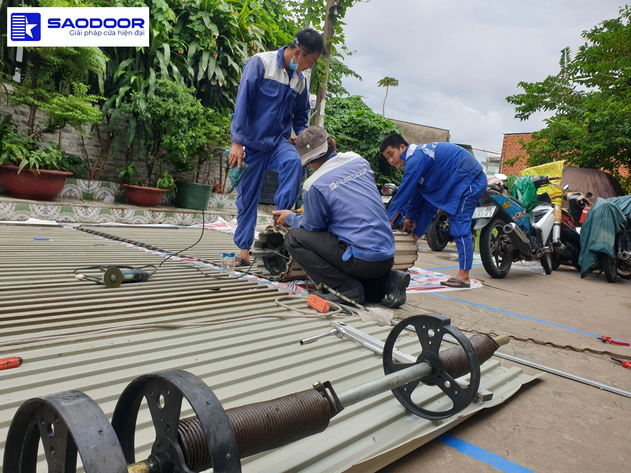 Sửa cửa cuốn phường Tân Sơn Hòa TP.HCM nhanh chóng an toàn giá tốt