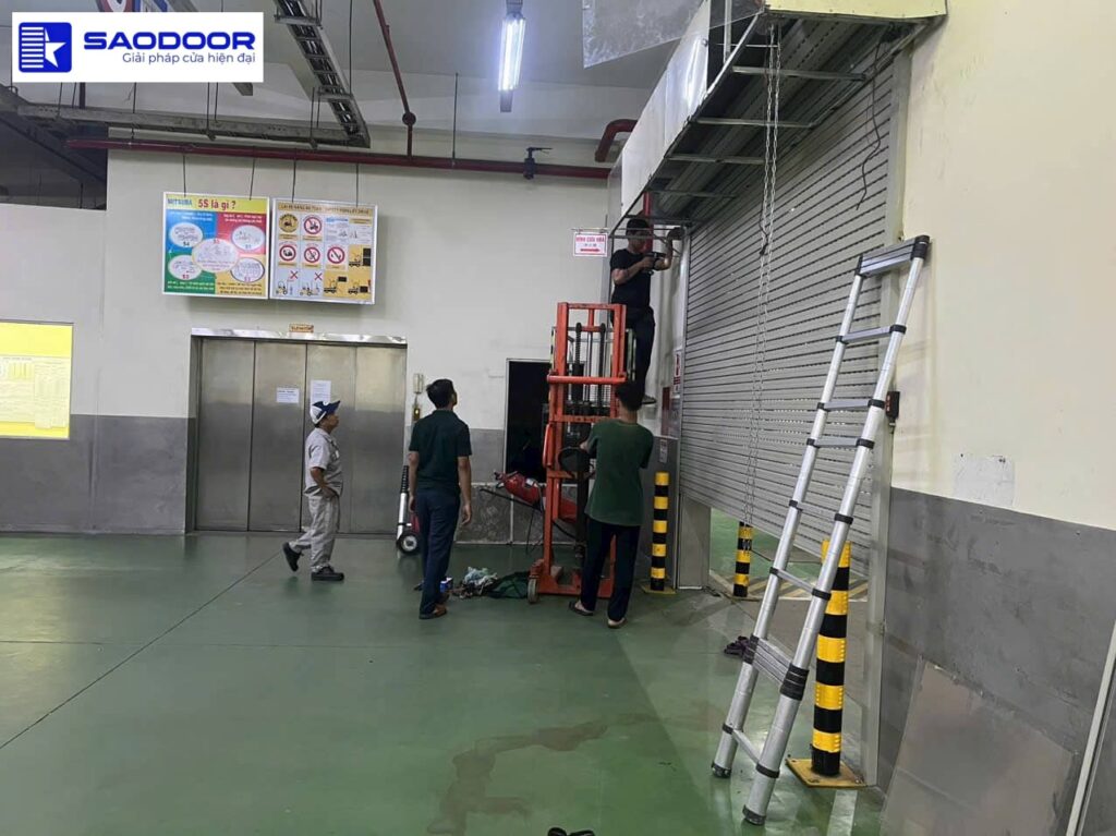 Sửa cửa cuốn phường Bình Trị Đông TP.HCM nhanh chóng an toàn giá tốt
