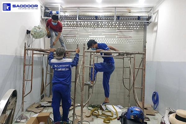 Sửa cửa cuốn phường Bình Tiên TP.HCM nhanh chóng an toàn giá tốt