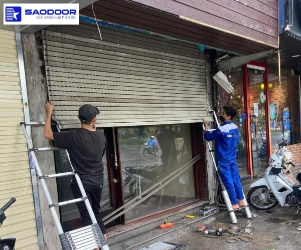 Sửa cửa cuốn phường Tân Sơn Nhì TP.HCM nhanh chóng an toàn giá tốt