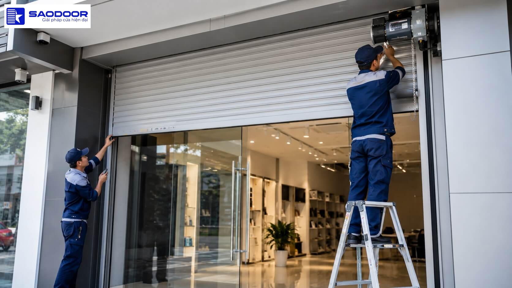 Sửa cửa cuốn phường Phú Thọ Hòa TP.HCM nhanh chóng an toàn giá tốt