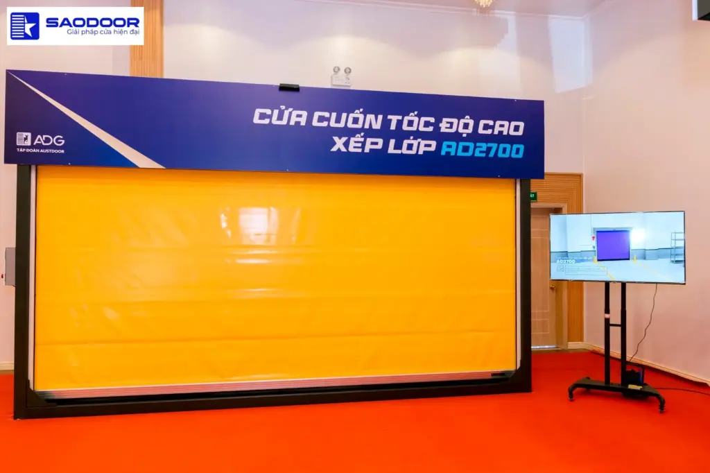 AD2700 Giải Pháp Cửa Tốc Độ Cao Thế Hệ Mới Nhanh An Toàn
