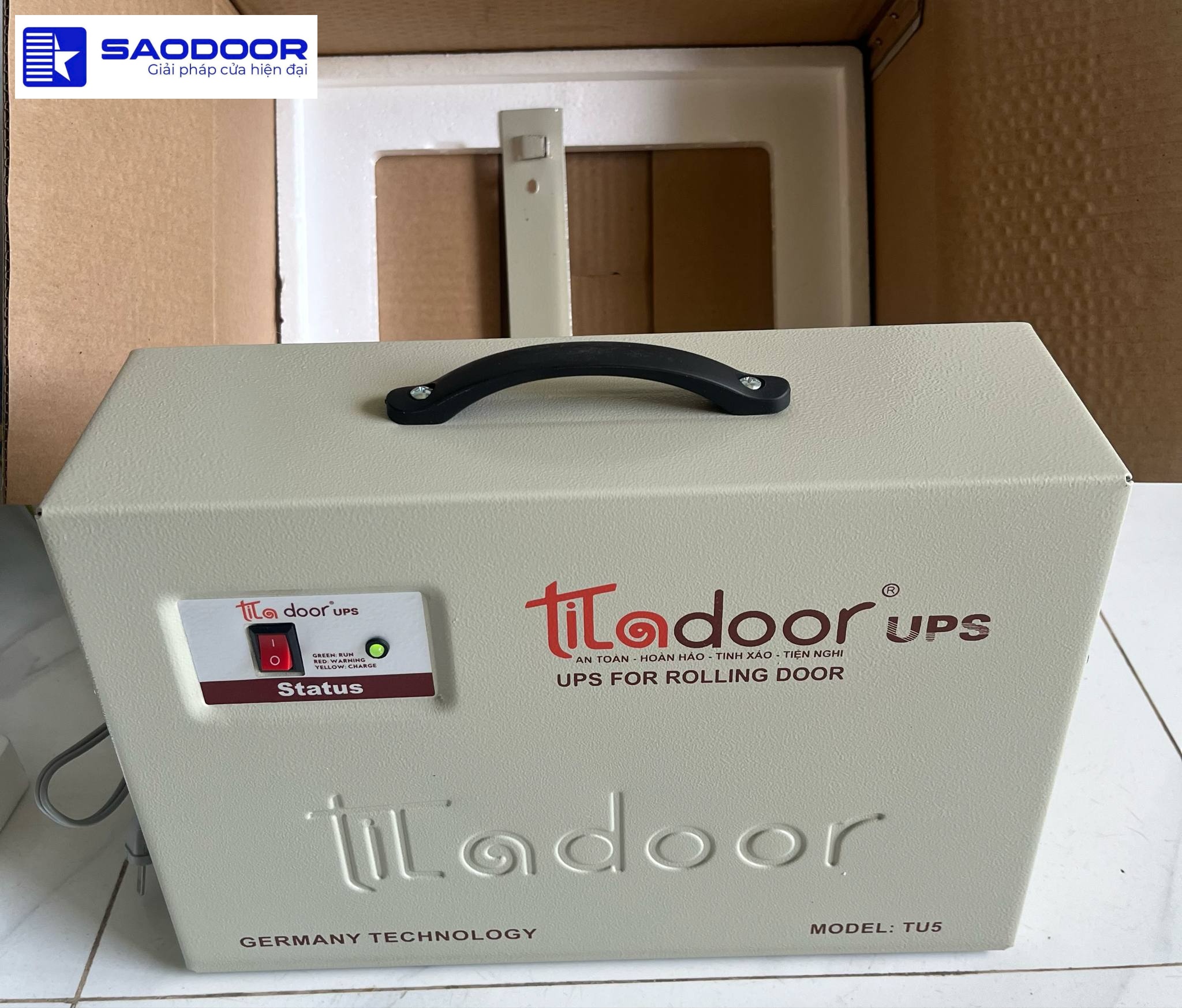 Bình Lưu Điện Titadoor TU5-7.5Ah Chính Hãng An Toàn Ổn Định