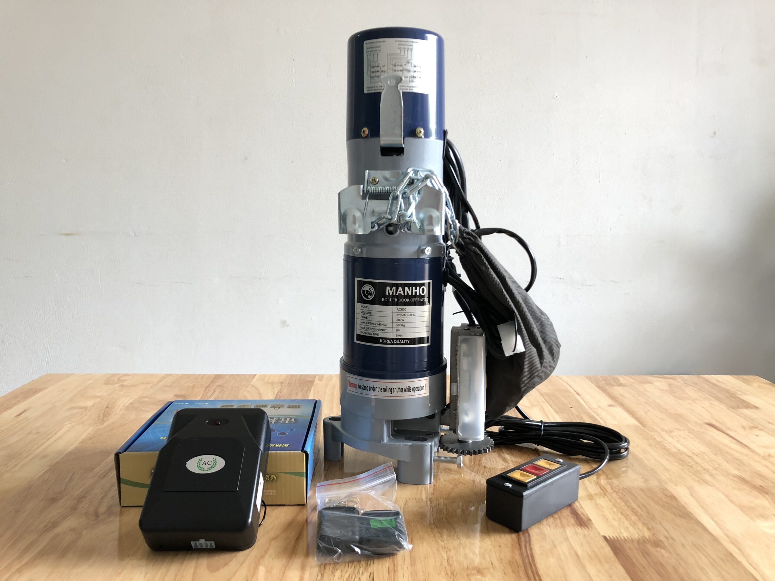 Bộ Motor Cửa Cuốn AKAI K-600 Chính Hãng Vận Hành Ổn Định
