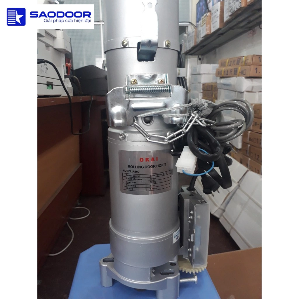 Bộ Motor Cửa Cuốn AKAI K-800 Chính Hãng Vận Hành