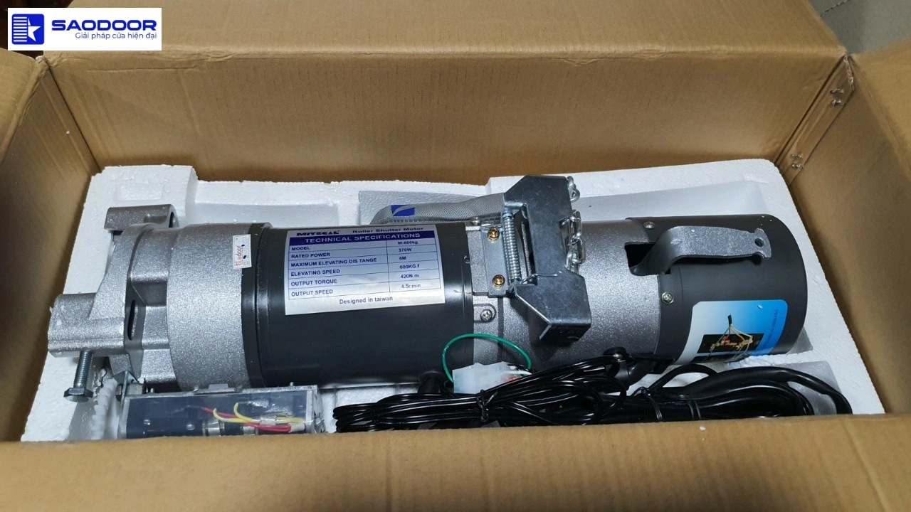 Bộ Motor Cửa Cuốn MITECAL M600 Chính Hãng