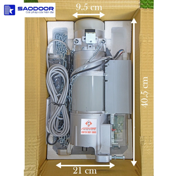 Bộ Motor Cửa Cuốn YH3 Đài Loan Nhập Khẩu Chính Hãng