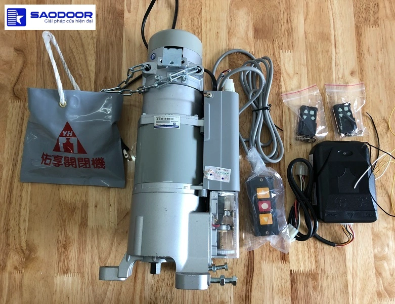 Bộ Motor Cửa Cuốn YH5 Đài Loan Nhập Khẩu Chính Hãng
