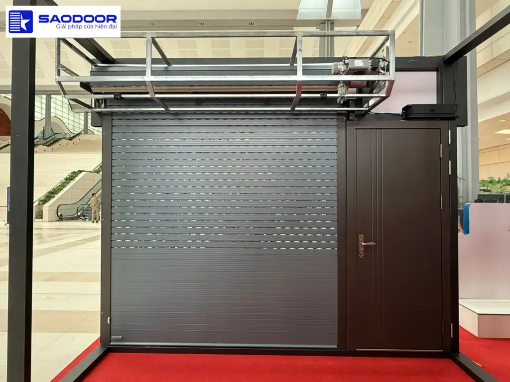 Cửa 2in1 Giải Pháp Cửa Cuốn Tích Hợp Thông Minh