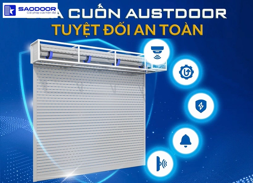 Cửa Cuốn Đức Titadoor PM1060S Hiện Đại Bền Đẹp An Toàn