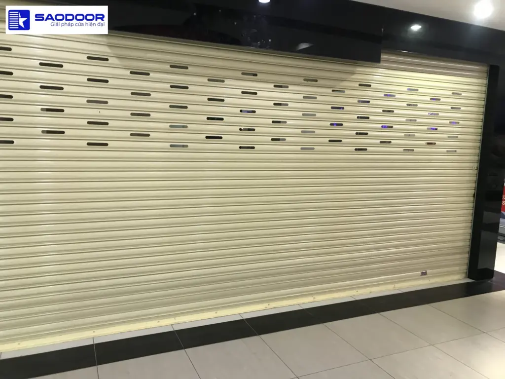 Cửa Cuốn Đài Loan 6 Dem Chạy Motor