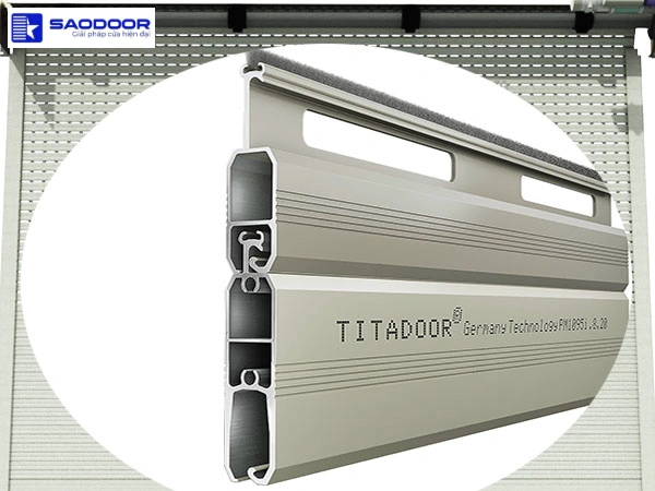 Cửa Cuốn Đức Khe Thoáng Titadoor PM2095i Hiện Đại An Toàn