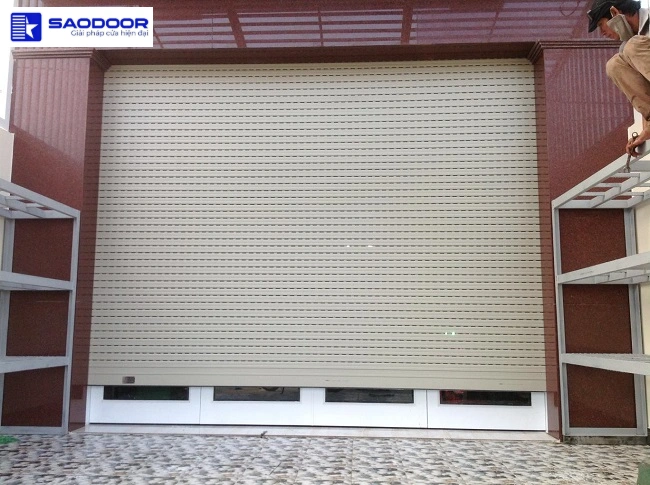 Cửa Cuốn Đức Khe Thoáng Titadoor PM2095i Hiện Đại An Toàn