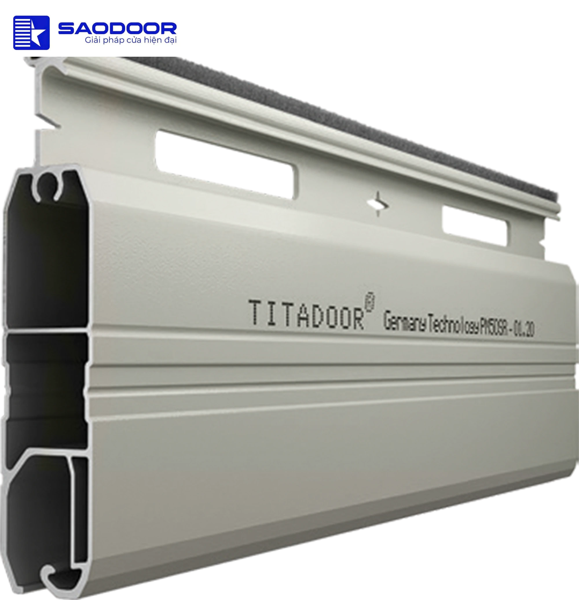 Cửa Cuốn Đức Titadoor PM50S Hiện Đại Bền Đẹp An Toàn