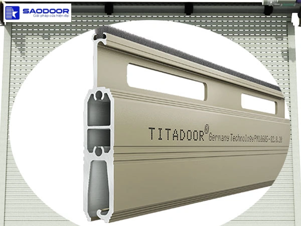 Cửa Cuốn Đức Titadoor PM1060S Hiện Đại Bền Đẹp An Toàn