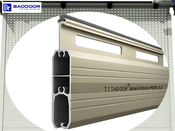 Cửa Cuốn Đức Titadoor PM2039S Hiện Đại An Toàn Bền Đẹp