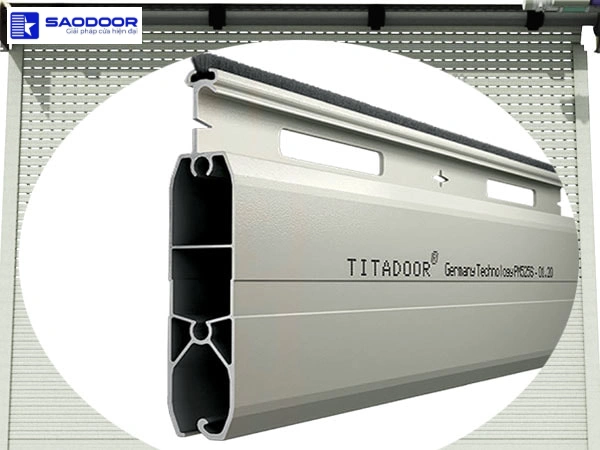 Cửa Cuốn Đức Titadoor PM2050S Hiện Đại An Toàn Bền Đẹp