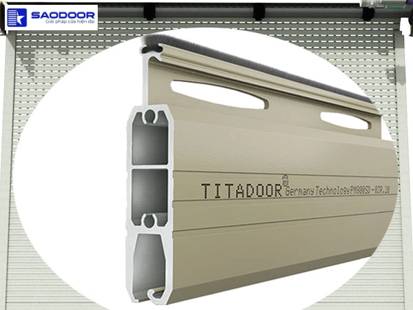 Cửa Cuốn Đức Titadoor PM481SR Hiện Đại An Toàn Bền Đẹp