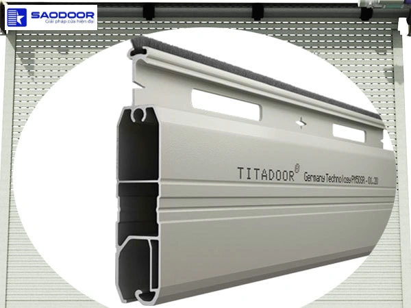 Cửa Cuốn Đức Titadoor PM49S Hiện Đại Bền Đẹp An Toàn