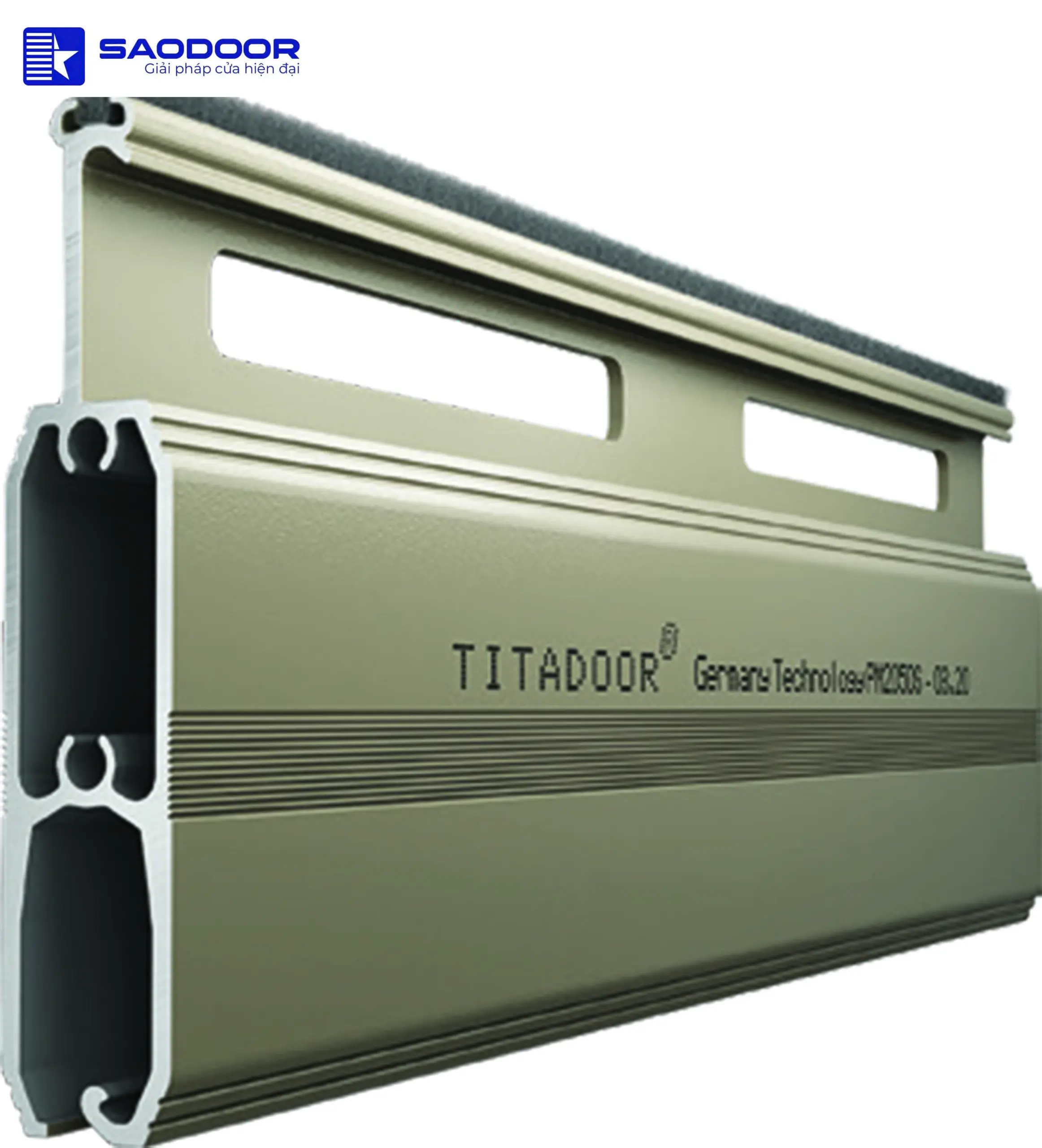 Cửa Cuốn Đức Titadoor PM50SR Hiện Đại An Toàn Bền Đẹp