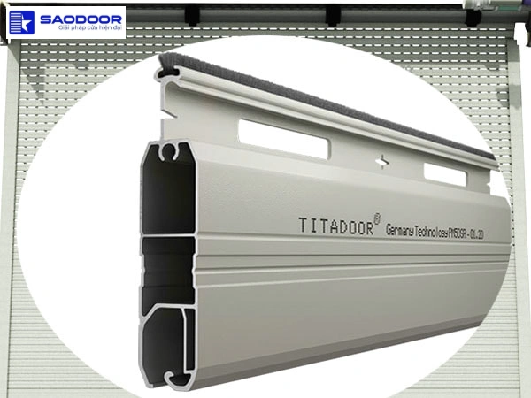 Cửa Cuốn Đức Titadoor PM50SR Hiện Đại An Toàn Bền Đẹp