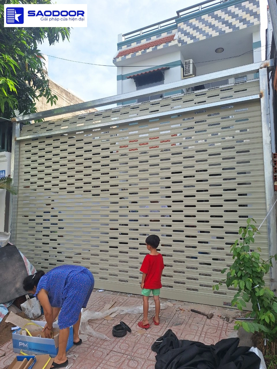 Cửa Cuốn Đức Titadoor PM76X Hiện Đại Bền Đẹp An Toàn