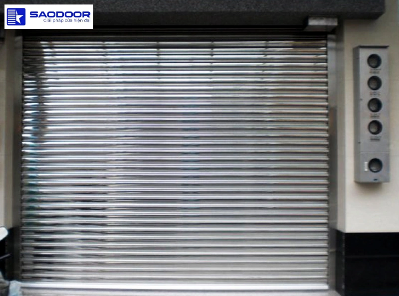 Cửa Cuốn Inox 6 Dem Chắc Chắn Bền Đẹp